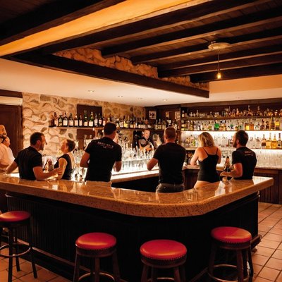 People at a bar